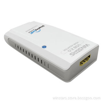 USB2.0 to HDMI®/Video Adapter for 7 Monitors, 1,920 x 1,080-pixel Maximum Resolution